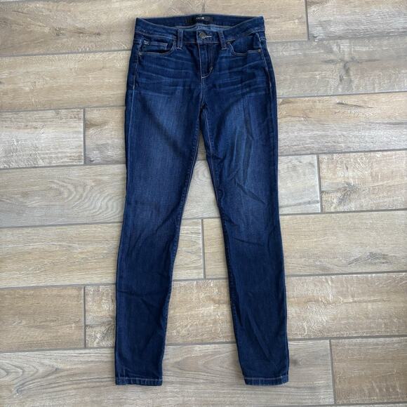 Joe's Jeans Women's Size 24 Skinny Ankle Wilkins Jeans Dark Wash Comfort - Picture 1 of 14